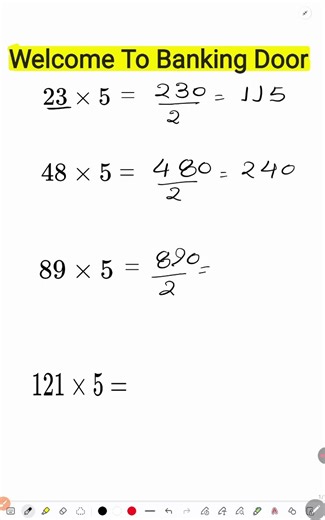 With Pen Paper Calculation Tricks | Banking Pre Exam Time Saving Tips | SBI IBPS RRB Exams Shortcuts
