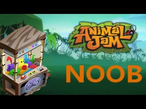 WHERE ARE THE CLAW MACHINES? - ANIMAL JAM NOOB #1