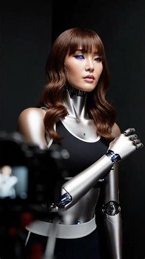 Human or Android? Photoreal Humanoid Robot Test #Shorts #ai #nextgenai #robot #humanoid
