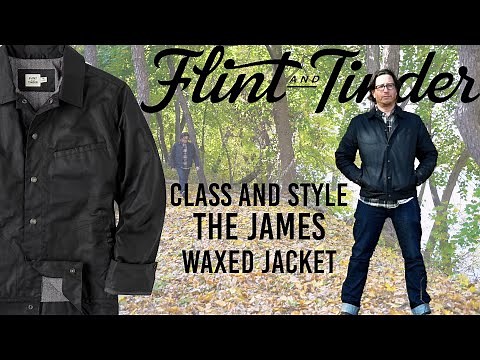 Flint and Tinder The James Waxed Snap Jacket | All New for Fall 2024