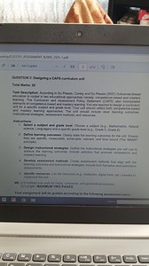 Question 2: Designing a CAPS curriculum unitTotal Marks: 20... | Filo
