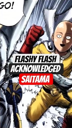 Flashy Flash Used His Full Speed—Saitama Didn’t Even Try.