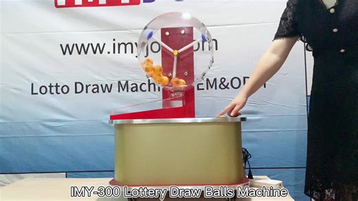 Custom Automatic Lottery Machine Lucky Mega Million Online Lotto Draw Ping Pong Ball Jacking Ball Machine 1 Year Warranty