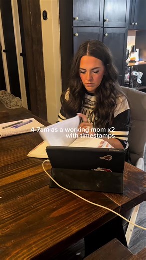 4-7am as a working mom of 2 and everything I get done before my workday 🤍✨ #momof2 #workingmomlife #morningroutine #morningvlog #momlife