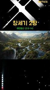 하루 1분 성경 씨네마ㅣ창세기 2장_에덴동산 (2:8-14)