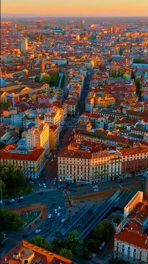 Milan, Italy 🇮🇹 by Drone 4K Ultra HD HDR