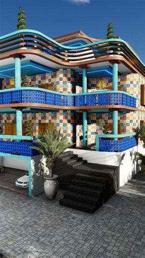 Village House 🏡 Design#elevation #frontelevation #house #housedesign#home #song #hindisong