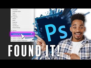 Missing Photoshop Generative Fill Task Bar? | Its Here!