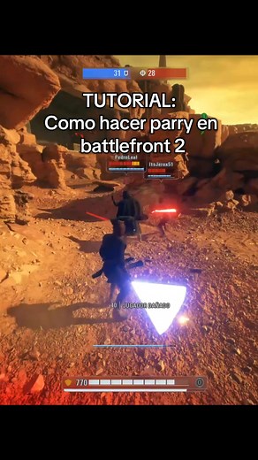 Tutorial de parrys en Battlefront 2: Mejora tu juego