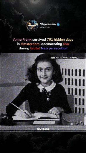 The Secret Annex: How Anne Frank Survived 761 Days in Silence