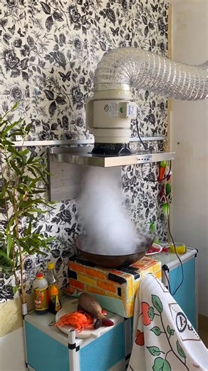 Smart Home Gadgets | Say goodbye to smoke & odors 👋🍳 Keep your kitchen fresh, cool & breathable with this powerful Exhaust Fan 🌬️✨ ✅ Removes smoke & heat... | Instagram