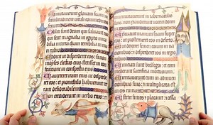 Take a look at the Luttrell Psalter - Medievalists.net