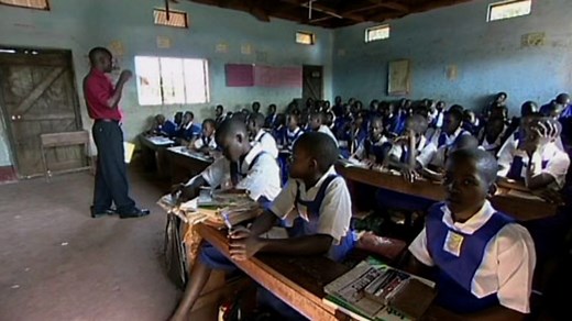 Sex education in an African school
