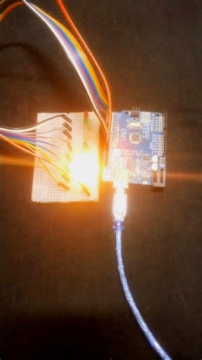 Arduino uno LED blink #arduino
