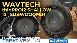 The Wavtech thinPRO12 Shallow 12" Subwoofer has recently arrived at...