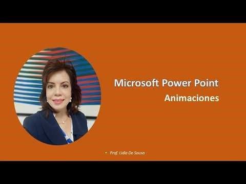 Animaciones - Profesora Lidia De Sousa