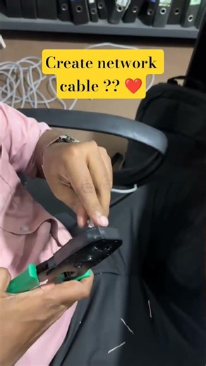 How to create network cable ❤️#trending #computer #computertechnic #computerrepair #trend #laptop