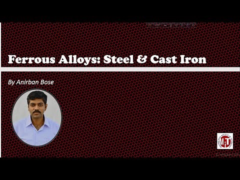 Ferrous Metals and Alloys: Steel & Cast Iron