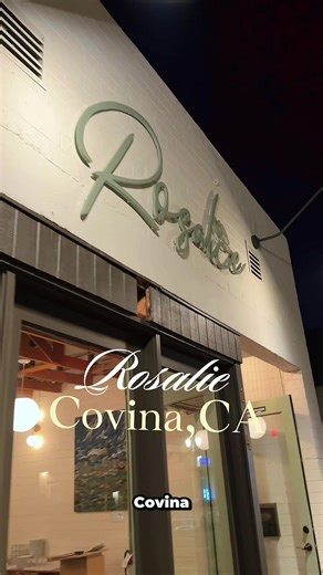 A new favorite spot in Covina. @rosaliecovina is delivering great service, amazing drinks and divine food! Can’t wait to go back as we only had appetizers & was already blown away! Definitely save this for your next date night ✨