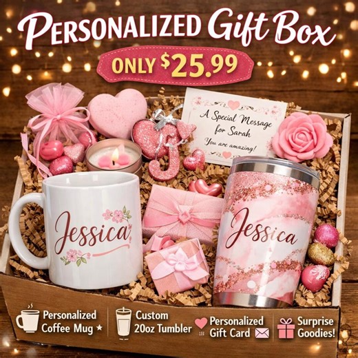 Personalized Gift Box - Etsy