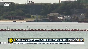 Japan protests against US troops relocation; protesters demand closure of US military bases