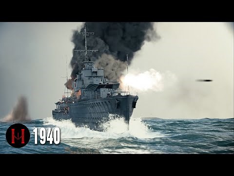1940 The Most Heroic Naval Battle of World War II —The Last stand of HMS Glowworm