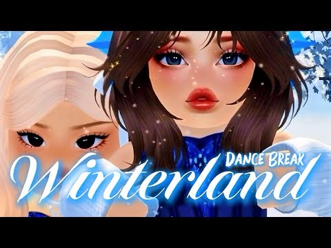 Digital Art Animation — Winterland Dance ❄️ | Frozen Air, Electric Calm