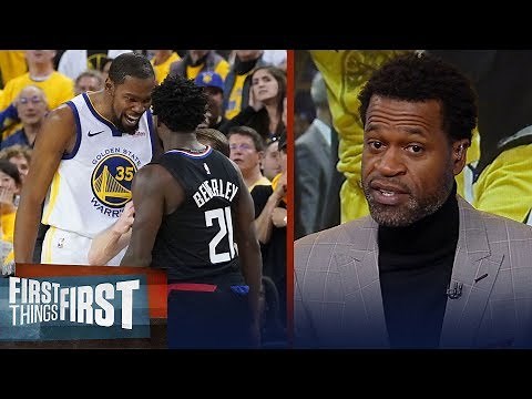Patrick Beverley is getting the best of KD - Stephen Jackson | NBA | FIRST THINGS FIRST