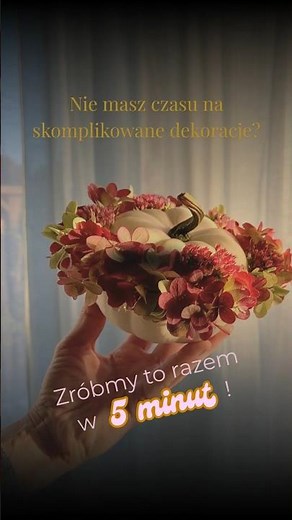 Piękna, szybka i tania dekoracja jesienna DIY! 🎃