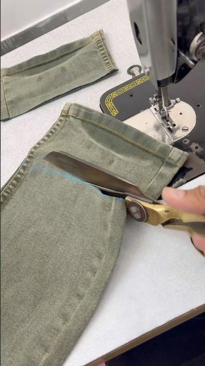 Alteration tips and tricks 1097 #sewing #shorts #jeansalteration