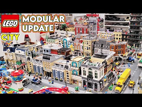 LEGO City Update! New Modular Building Placed!