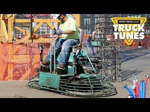 Ride On Trowel for Children | Truck Tunes for Kids | Twenty Trucks Channel