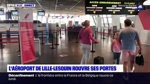 L'aéroport de Lesquin a rouvert