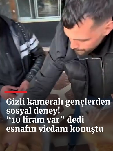 10 Lirayla Oruç Açma Sosyal Deneyi