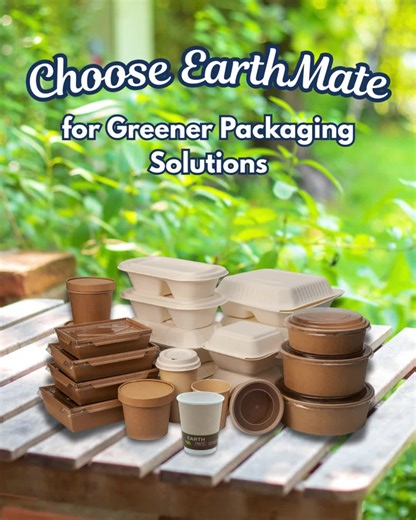 Choose EarthMate for Greener Packaging Solutions Make sustainability part of your everyday service with EarthMate, LPA Packaging’s eco-friendly range designed for businesses that care 🌱✨ From compostable coffee cups and drinking cups with lids to sturdy takeaway packaging, paper straws, and wooden stirrers, EarthMate offers reliable, planet-conscious alternatives without compromising on performance. Strong, practical, and made from renewable materials, this range helps cafés, restaurants, marke