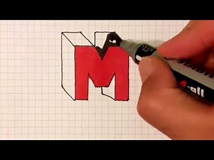 Харифларини чизишни урганамиз бугун М харифи