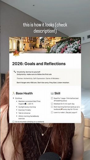 Smart (free!) Template to Plan 2026 Goals
