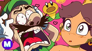 Princess Daisy finds Luigi’s rizz is irresistible… or is it the Talking Flower’s rizz? Honestly, rizz was the Word of the Day on our calendar, so we’re just looking for excuses to use it. And, this YouTube description for this cartoon based on the flower from Super Mario Bros Wonder seems like the perfect place to use it. RIZZ! After a wonderful time at the ball, the smitten two make plans for a second date. Problem is that Luigi previously made plans to play tennis with Super Mario at the same 