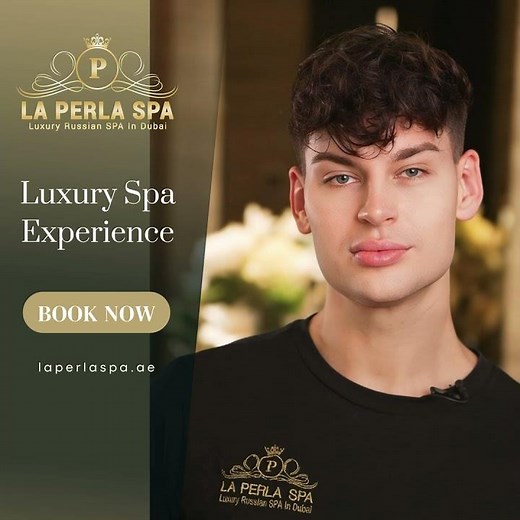 Expert Male Therapist at La Perla Spa | Deep Tissue Massage for Men Dubai #laperlaspadubai