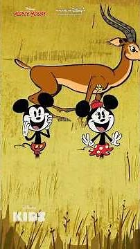 Mickey and Minnie Go on a Safari 🦓🦒🦁