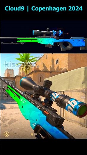 AWP | Ice Coaled cs2 sticker craft #cs2 #counterstrike2 #cs2skins