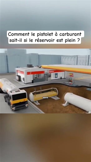Comment le pistolet à carburant sait-il si le réservoir est plein ?