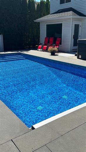🌊✨ Ready for a Backyard Glow-Up in Spring 2026? ✨🌊 If you’ve been dreaming about diving into your own private oasis next summer… now’s the perfect time to make it happen! This stunning 14’ x 28’ steel-wall vinyl-liner pool, finished in the Disco Pearl liner, is just one example of how Everclear Pools transforms backyards into beautiful, refreshing outdoor escapes. 🏊‍♂️💙 We’re now opening up our Spring 2026 schedule and accepting new clients for pool construction! Secure your spot early and e