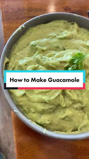 Simple Homemade Guacamole Recipe