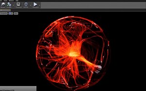 【虚幻4】UE4制作发散魔法效果球 #教程详细