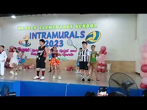 production number Ms & Mr Intramurals 2023 At Mabolo Elementary School