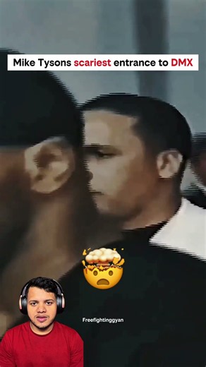 Mike Tysons scariest entrance to DMX #boxing #dmx #miketyson #edit #shortvideo #viral #fypシ