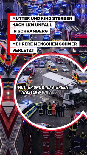 Ruhet in Frieden 🥺🤲 Mutter und Kind sterben nach LKW Unfall in Schramberg Baden Württemberg - Mutter und Kind werden auf Gehweg erfasst in Schramberg von LKW der die Kontrolle verloren hat - mehrere Menschen schwer verletzt #schramberg #badenwürttemberg #lkw #unfall #polizei