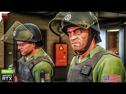 GTA V: 'The Big Score (Subtle)' Mission RTX™ 3090 Gameplay - Max Settings - Ray-Tracing Graphics MOD