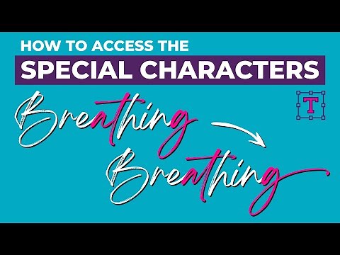How to use Breathing Fonts on Adobe, Canva and Procreate